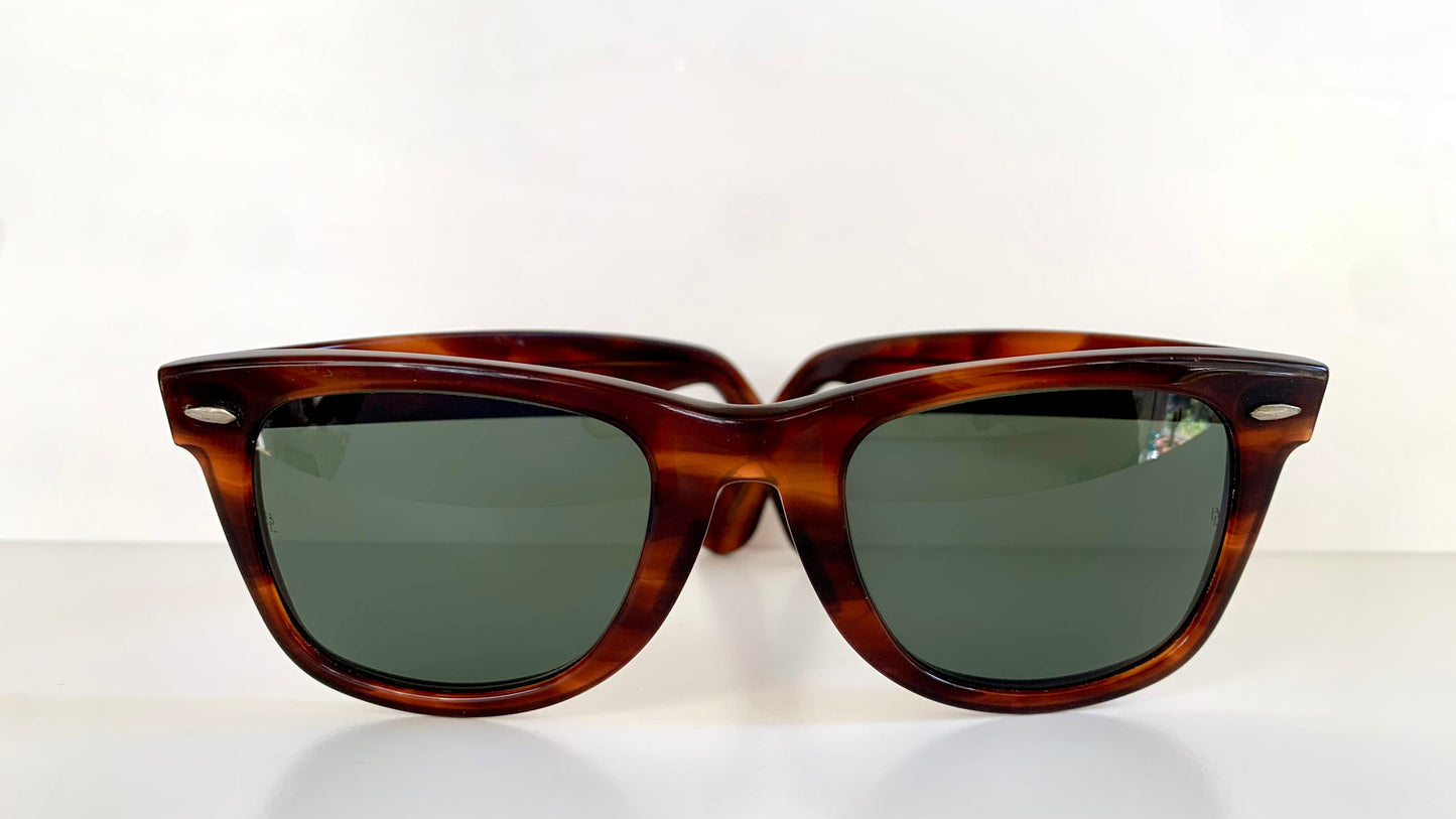 Ray Ban B&L USA vintage sunglasses - Wayfarer I Brown