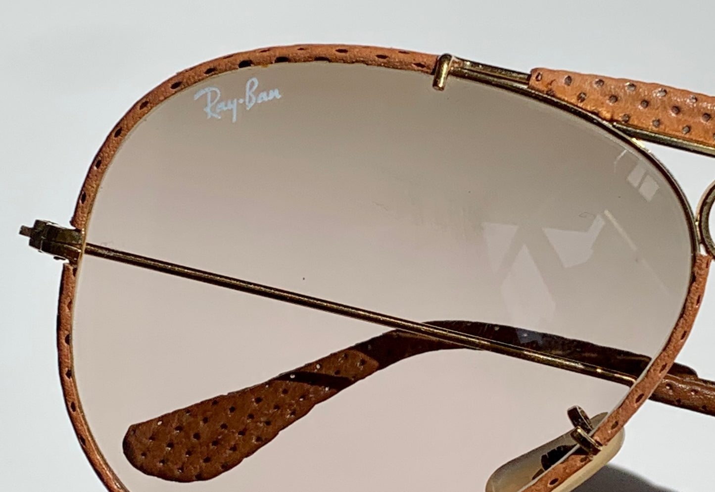 Ray Ban B&L Leathers Shooter 62mm vintage sunglasses