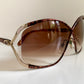 Christian Dior Vintage Sonnenbrille - 2056 XL silberne und grüne Fassung