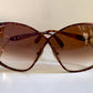Christian Dior Vintage Sonnenbrille - 2056 XL silberne und grüne Fassung