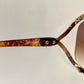 Christian Dior Vintage Sonnenbrille - 2056 XL silberne und grüne Fassung
