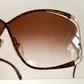 Christian Dior Vintage Sonnenbrille - 2056 XL silberne und grüne Fassung