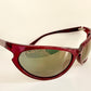 Ray Ban B&L USA vintage sunglasses - W2353 Sidestreet Skyline red mirrored NOS