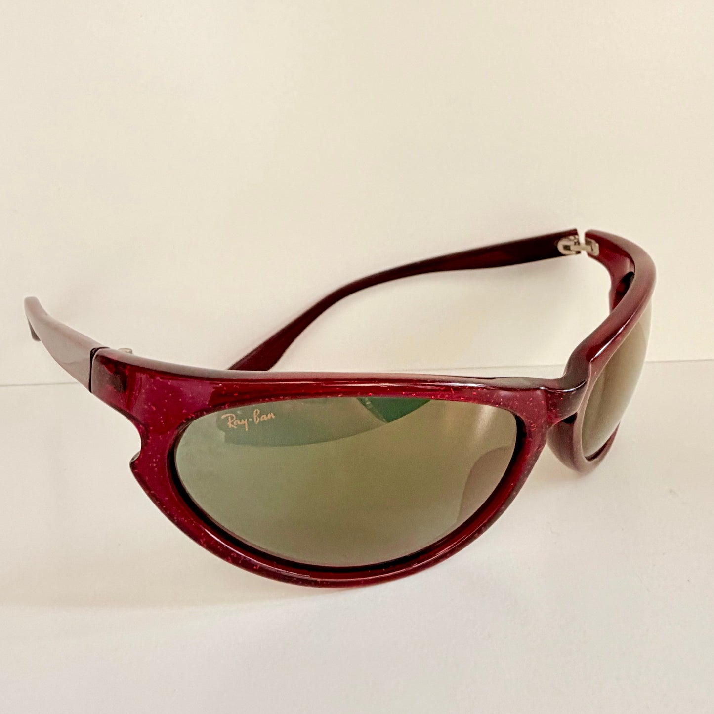 Ray Ban B&L USA vintage sunglasses - W2353 Sidestreet Skyline red mirrored NOS