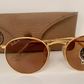 Ray Ban B&L USA - Chromax Round metals W2053 80s vintage sunglasses