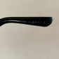 Gucci 00s vintage sunglasses - shield black and silver frame with Gucci logos