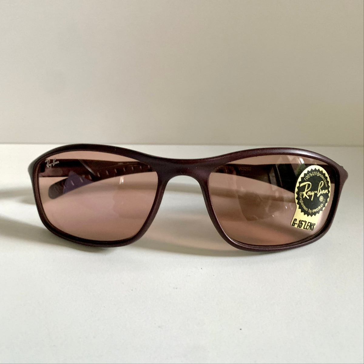 Ray Ban 00s vintage sunglasses - RB2046 Cutters W3252 burgundy frames