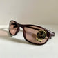 Ray Ban 00s vintage sunglasses - RB2046 Cutters W3252 burgundy frames