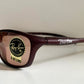 Ray Ban 00s vintage sunglasses - RB2046 Cutters W3252 burgundy frames