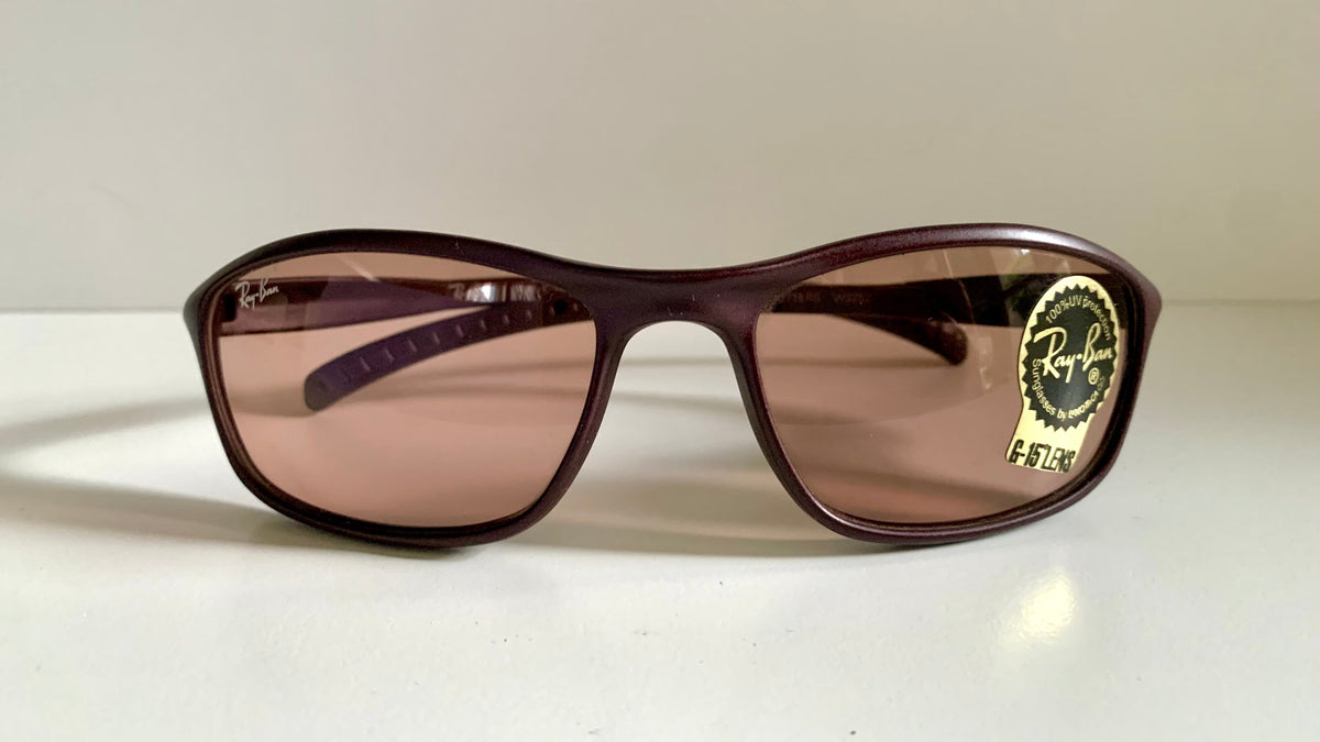 Ray Ban 00s vintage sunglasses - RB2046 Cutters W3252 burgundy frames