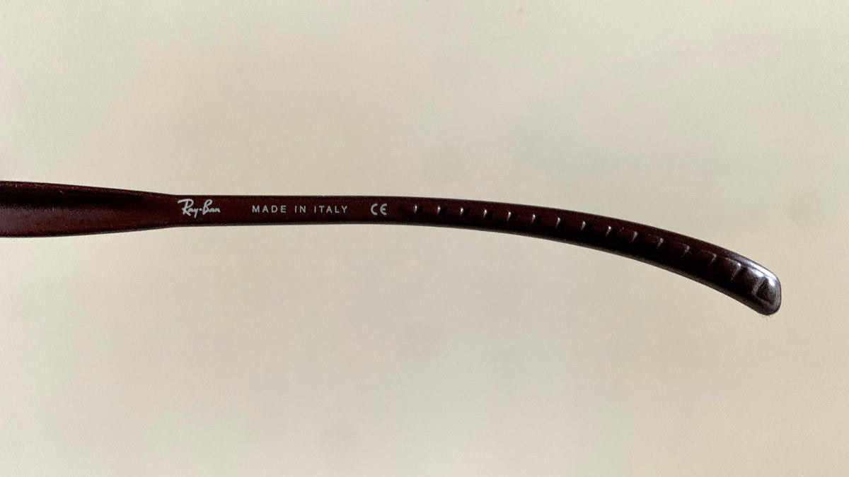 Ray Ban 00s vintage sunglasses - RB2046 Cutters W3252 burgundy frames