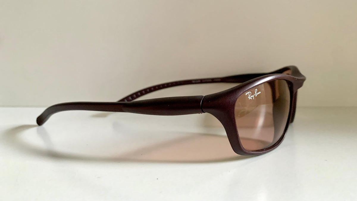 Ray Ban 00s vintage sunglasses - RB2046 Cutters W3252 burgundy frames