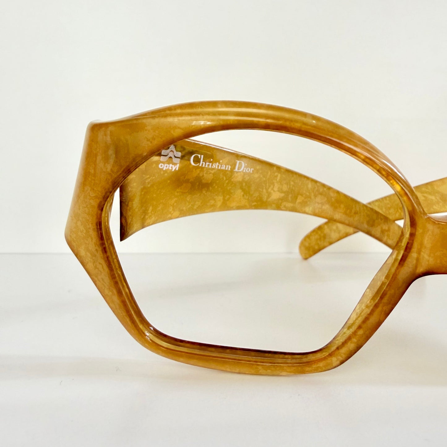 Christian Dior 70s vintage glasses - XL brown frames