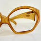 Christian Dior 70s vintage glasses - XL brown frames