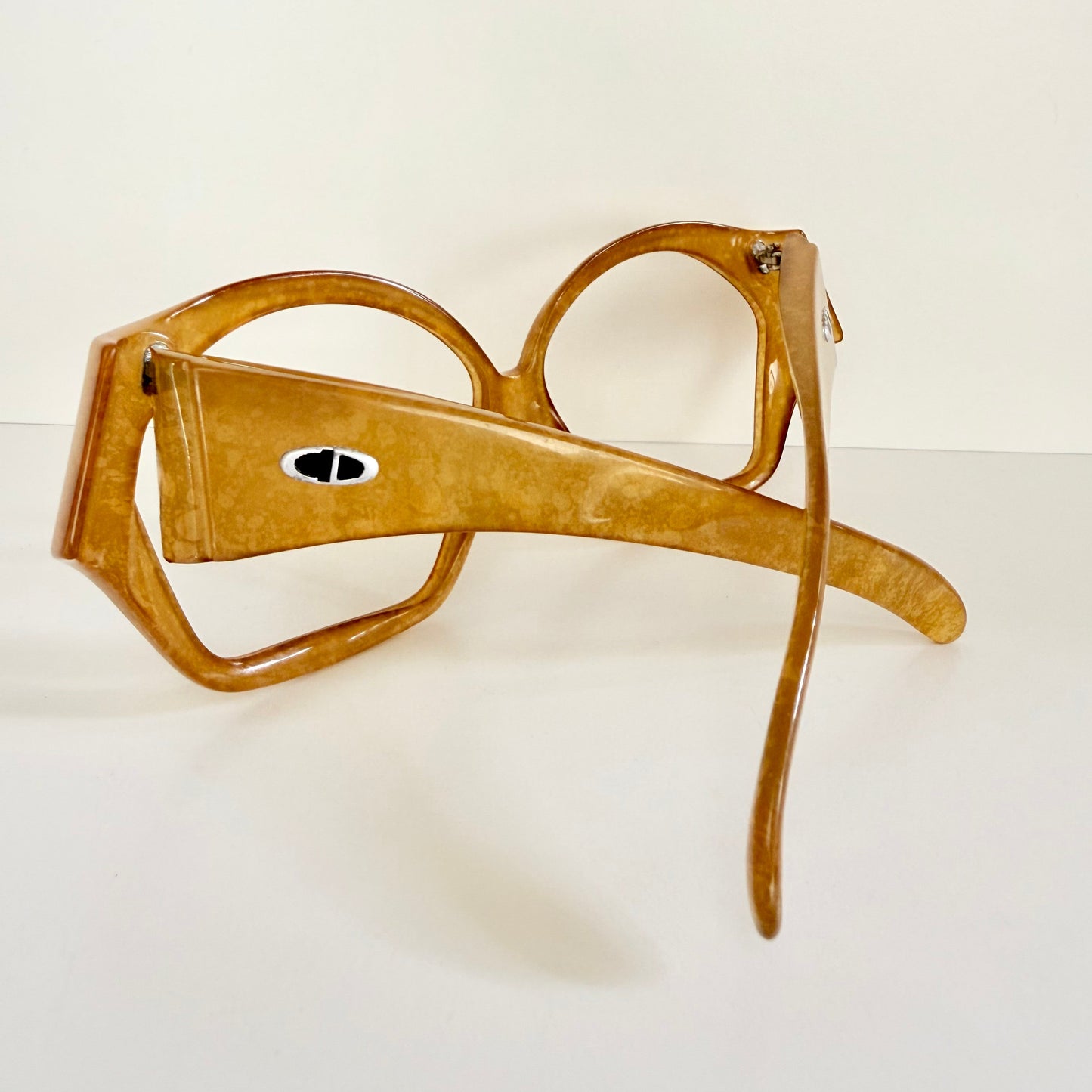 Christian Dior 70s vintage glasses - XL brown frames