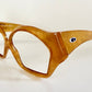 Christian Dior 70s vintage glasses - XL brown frames