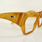 Christian Dior 70s vintage glasses - XL brown frames
