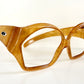 Christian Dior 70s vintage glasses - XL brown frames