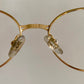 Nina Ricci 90s vintage glasses -red and gold frame