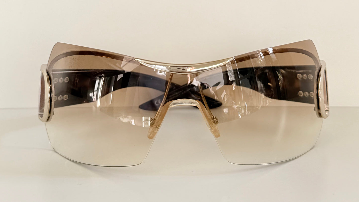Christian Dior Vintage Sunglasses - Y2K Airspeed 1 shield XL frames