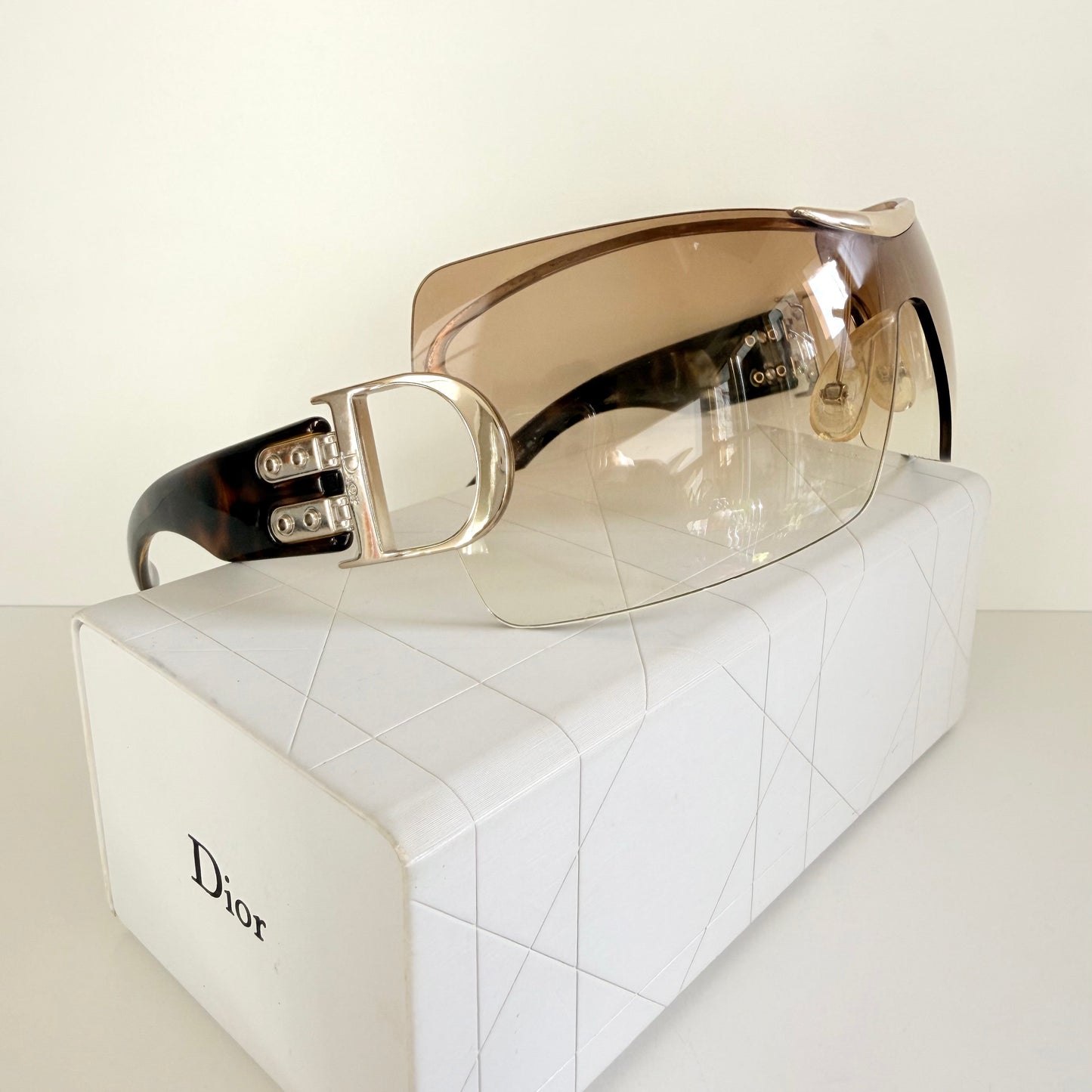 Christian Dior Vintage Sunglasses - Y2K Airspeed 1 shield XL frames