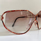 Christian Dior XL vintage sunglasses - 80s camouflage 2345 mask style frame