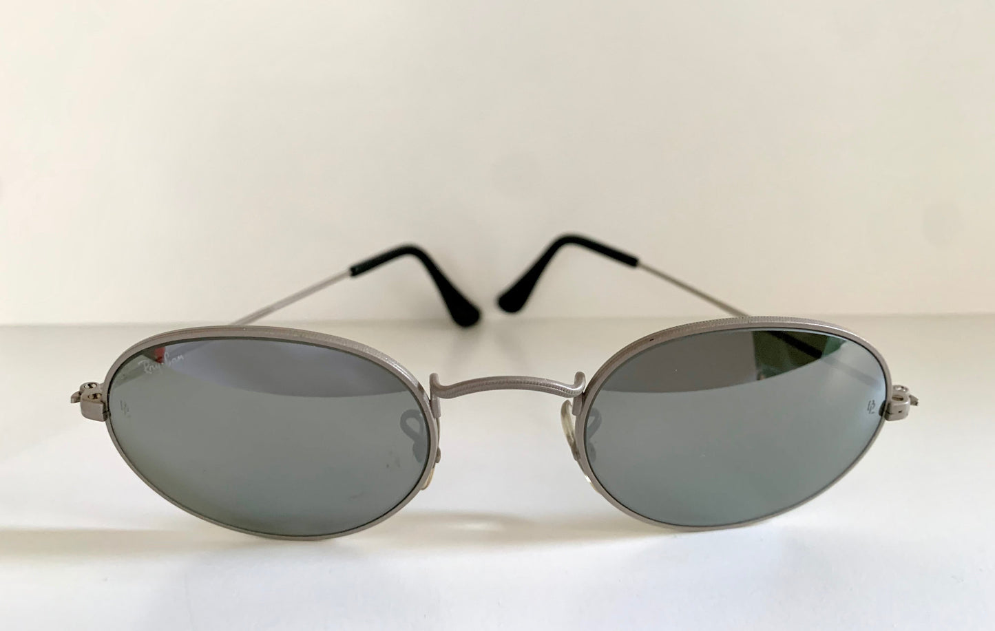 Ray Ban B&L USA vintage sunglasses - W2457 Classic Collection silver mirrored