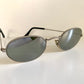 Ray Ban B&L USA vintage sunglasses - W2457 Classic Collection silver mirrored