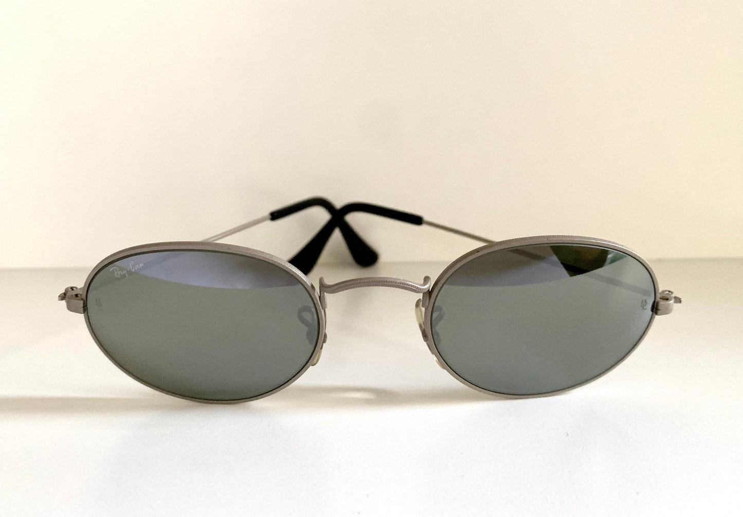 Ray Ban B&L USA vintage sunglasses - W2457 Classic Collection silver mirrored