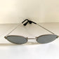 Ray Ban B&L USA vintage sunglasses - W2457 Classic Collection silver mirrored