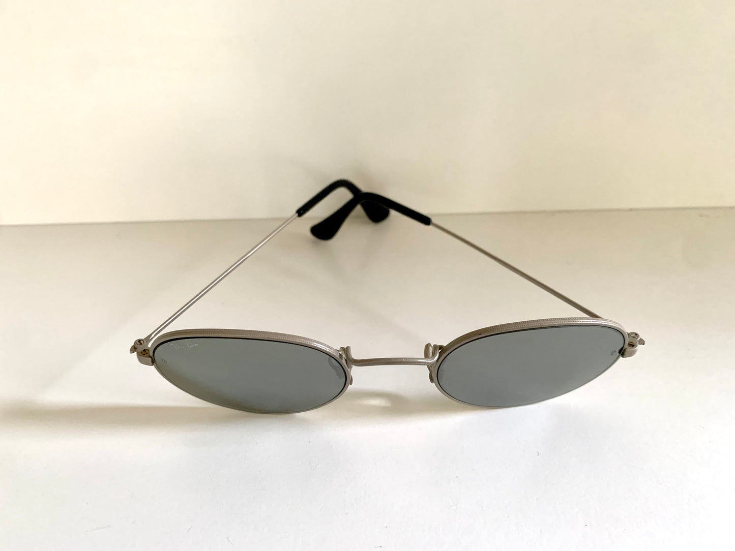 Ray Ban B&L USA vintage sunglasses - W2457 Classic Collection silver mirrored