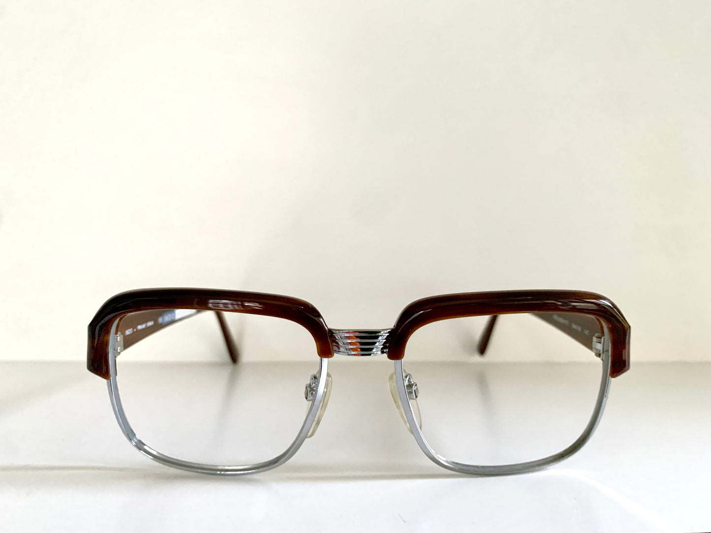 Indo 70s vintage glasses - Acetate and metal frame