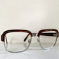 Indo 70s vintage glasses - Acetate and metal frame