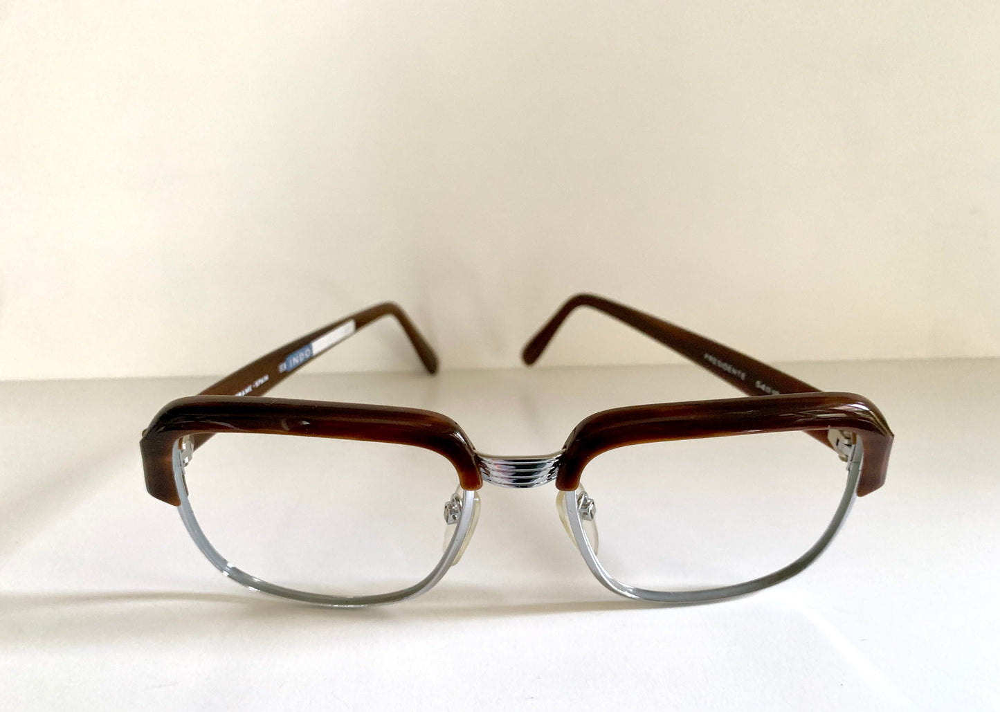 Indo 70s vintage glasses - Acetate and metal frame