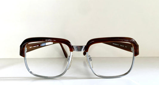 Indo 70s vintage glasses - Acetate and metal frame