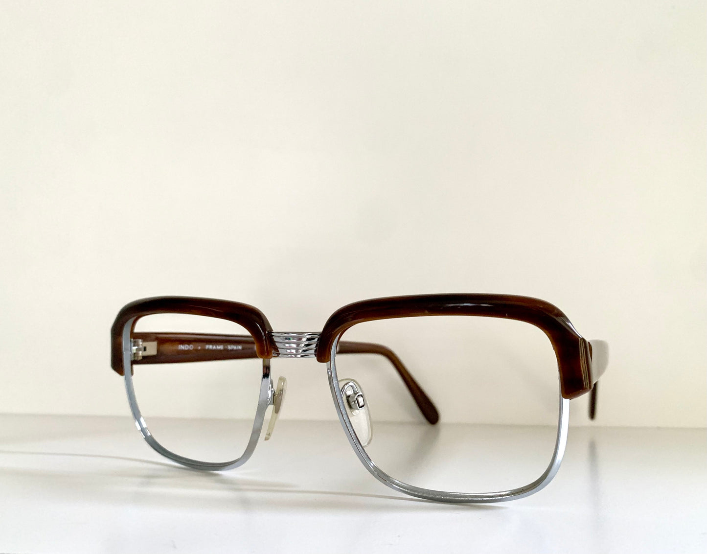 Indo 70s vintage glasses - Acetate and metal frame