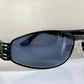 Versus by Gianni Versace vintage 90s sunglasses - black and blue frame
