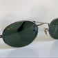 Ray Ban B&L USA vintage sunglasses - W1283 Antique Collection silver oval frame NOS