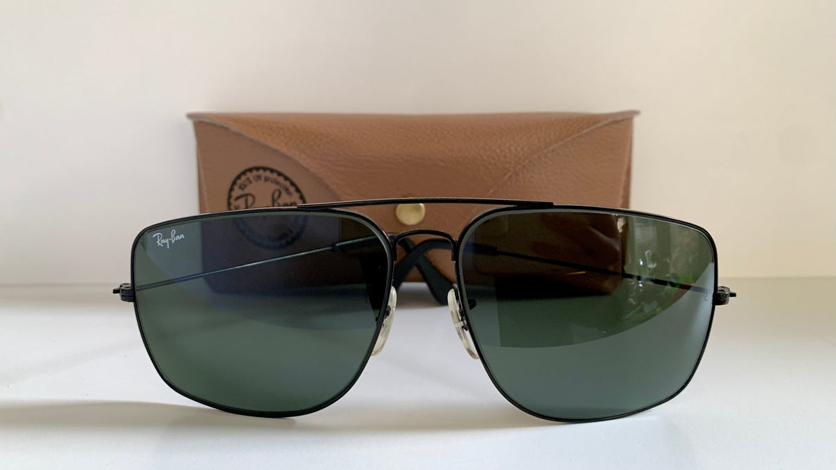 Ray Ban B&L USA 90er Vintage Sonnenbrille - W2966 Predator Sports mattschwarz
