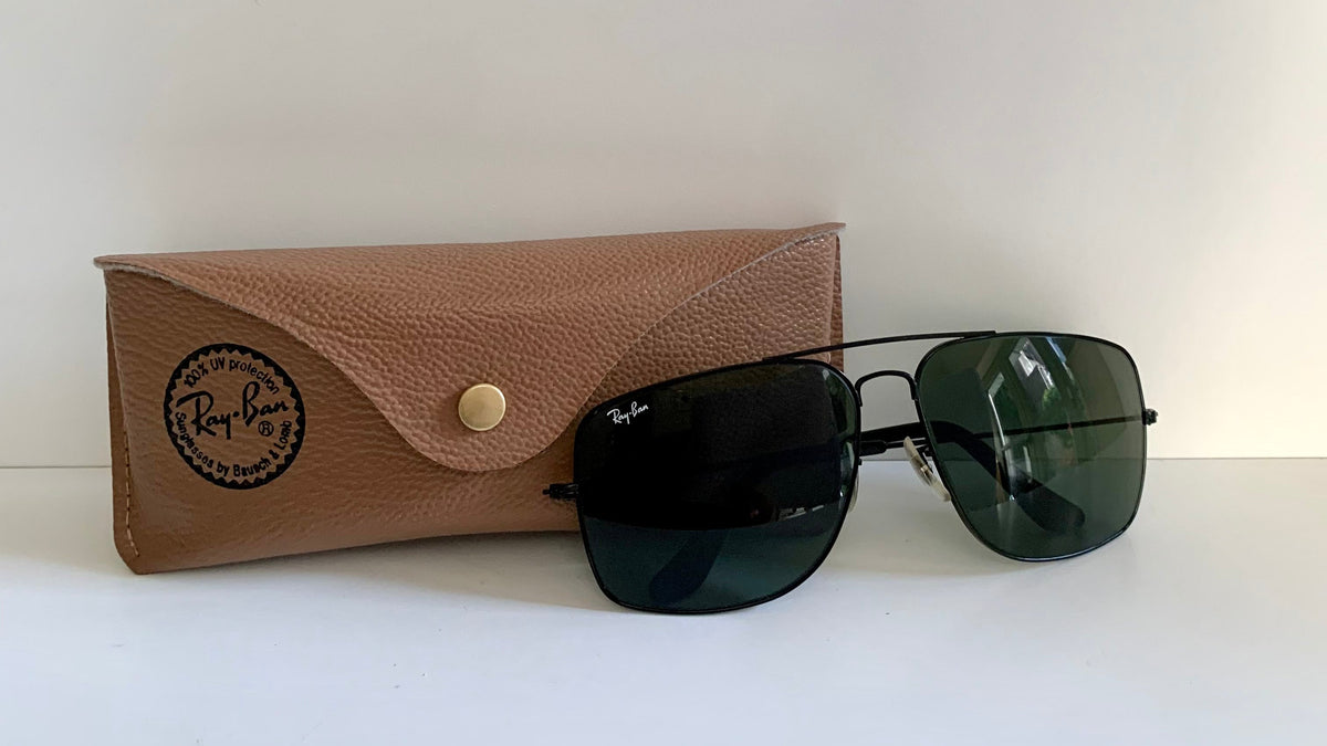 Ray Ban B&L USA 90er Vintage Sonnenbrille - W2966 Predator Sports mattschwarz