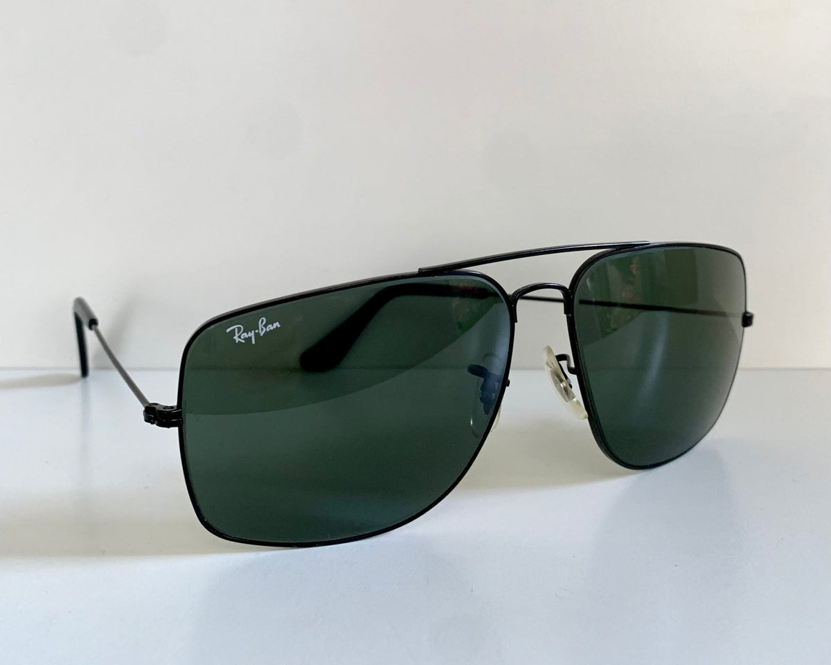 Ray Ban B&L USA 90er Vintage Sonnenbrille - W2966 Predator Sports mattschwarz