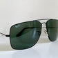 Ray Ban B&L USA 90er Vintage Sonnenbrille - W2966 Predator Sports mattschwarz