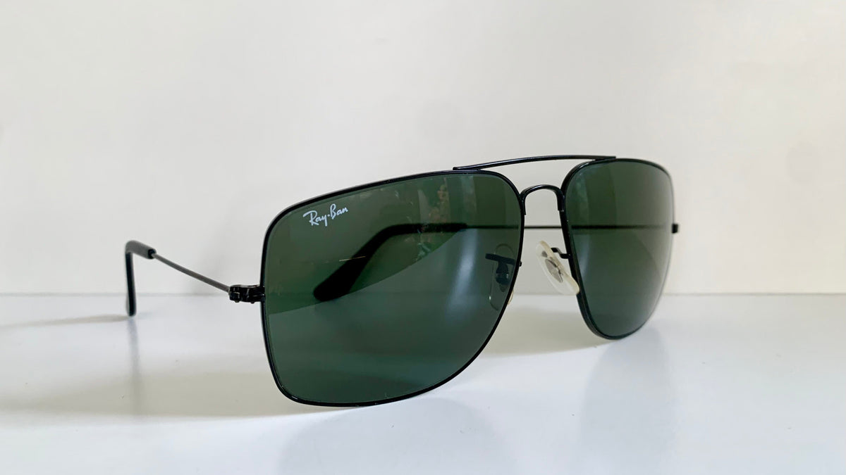 Ray Ban B&L USA 90er Vintage Sonnenbrille - W2966 Predator Sports mattschwarz