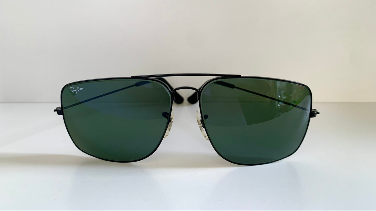 Ray Ban B&L USA 90er Vintage Sonnenbrille - W2966 Predator Sports mattschwarz