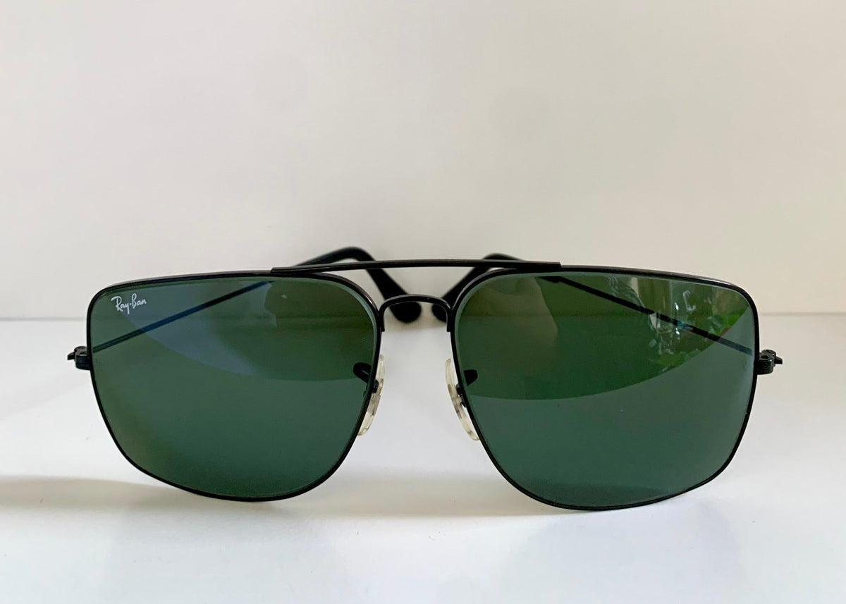Ray Ban B&L USA 90er Vintage Sonnenbrille - W2966 Predator Sports mattschwarz