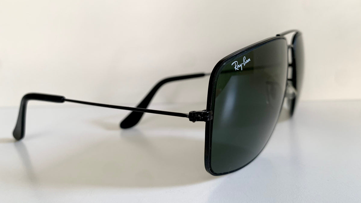 Ray Ban B&L USA 90er Vintage Sonnenbrille - W2966 Predator Sports mattschwarz