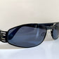 Versus by Gianni Versace vintage 90s sunglasses - black and blue frame