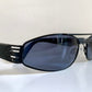 Versus by Gianni Versace vintage 90s sunglasses - black and blue frame