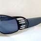 Versus by Gianni Versace vintage 90s sunglasses - black and blue frame