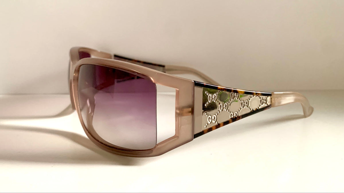 Gucci 00s vintage sunglasses -  with GG logos - Y2K designer frames
